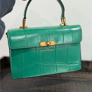 Marc Jacobs Emerald Green Satchel